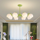 Murano Cream Chandelier